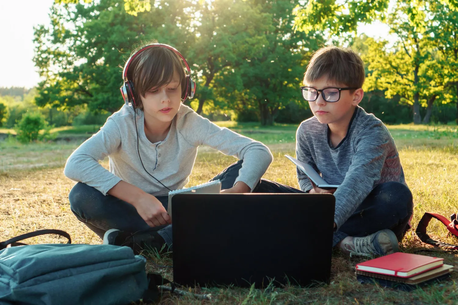 Family enjoying time together outdoors, emphasizing love and support.